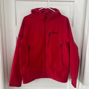 Marmot Men’s hooded soft shell jacket